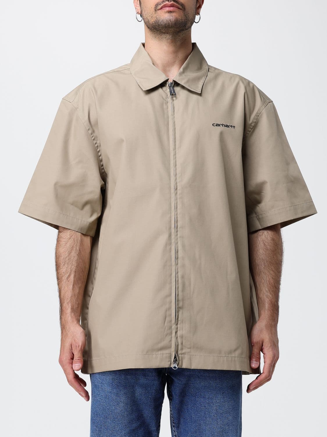 Carhartt Wip Cotton Shirt with Zip