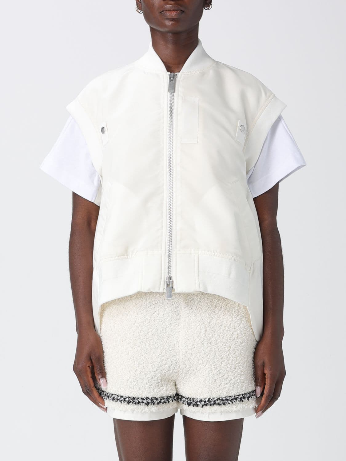 Sacai Nylon Bomber Vest