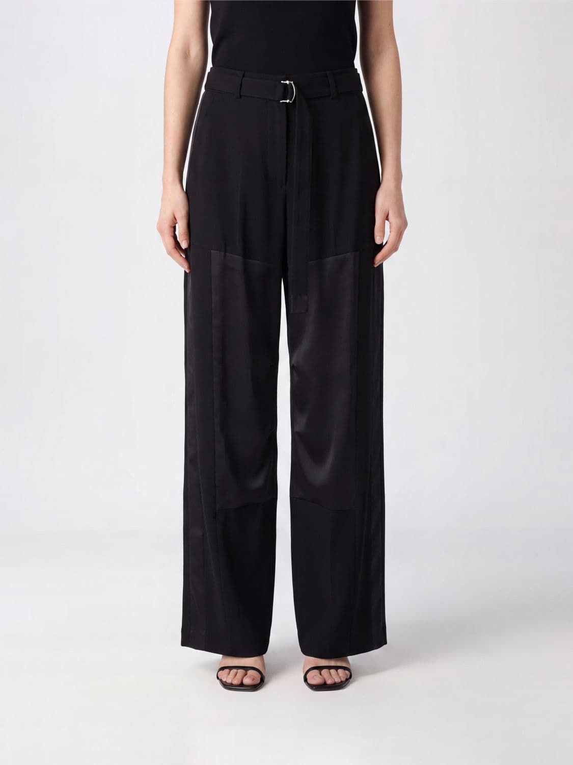 Sacai Mesh Wide-Leg Trousers