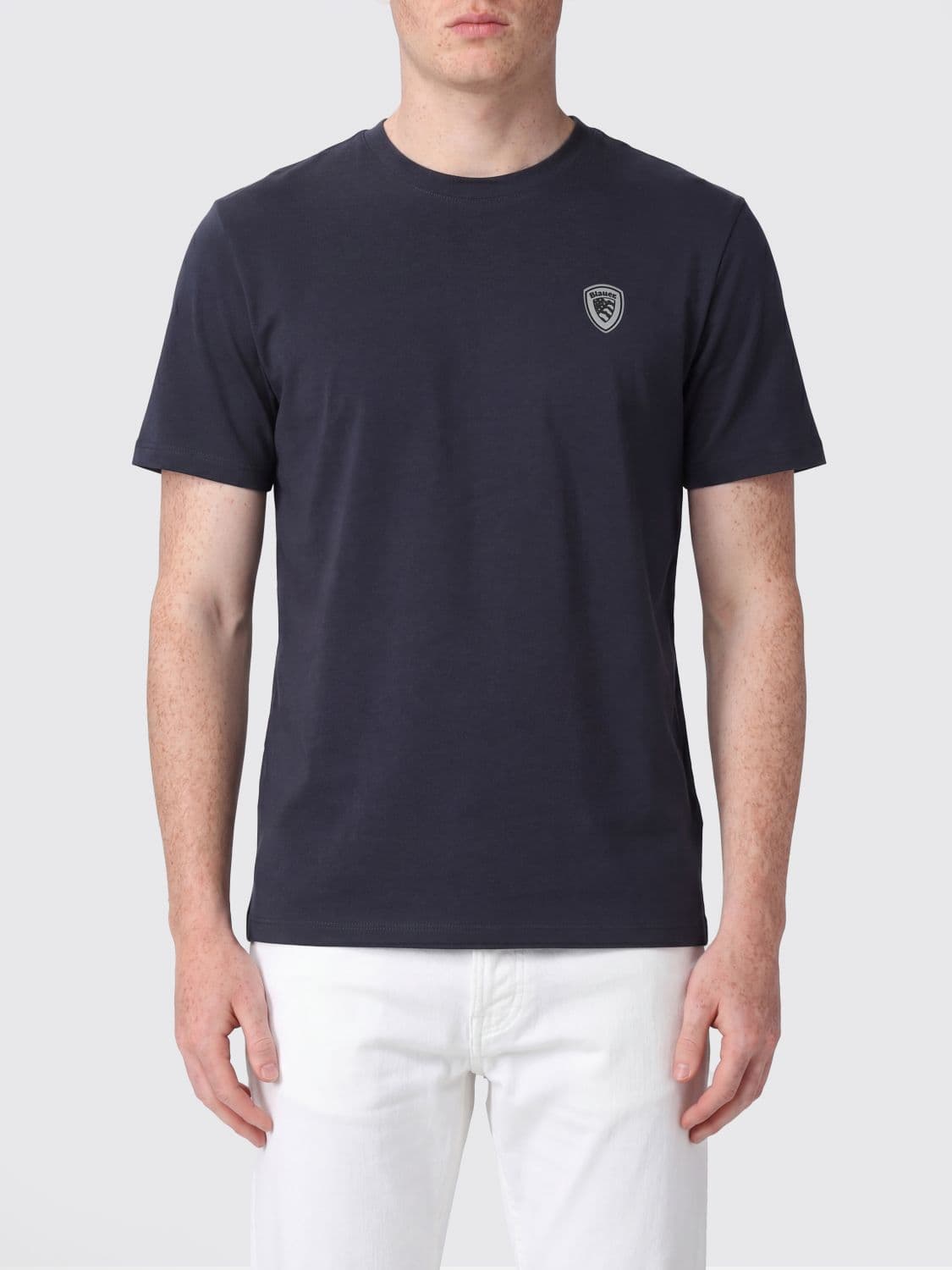Blauer T-shirt men