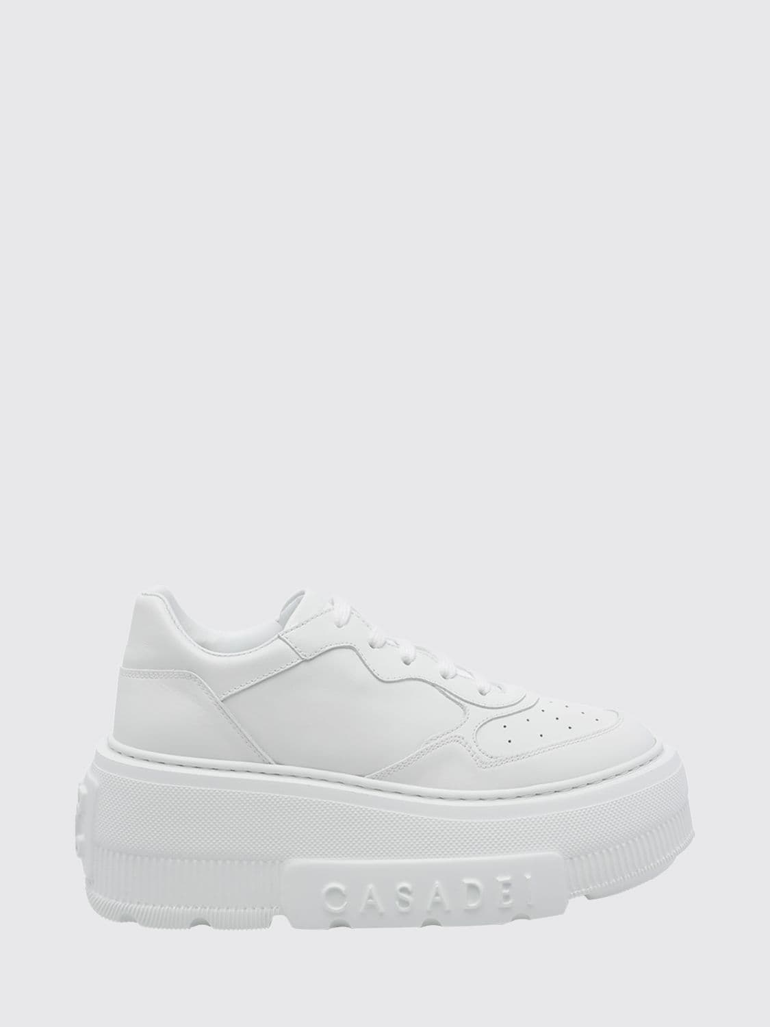 Casadei Leather Platform Sneakers