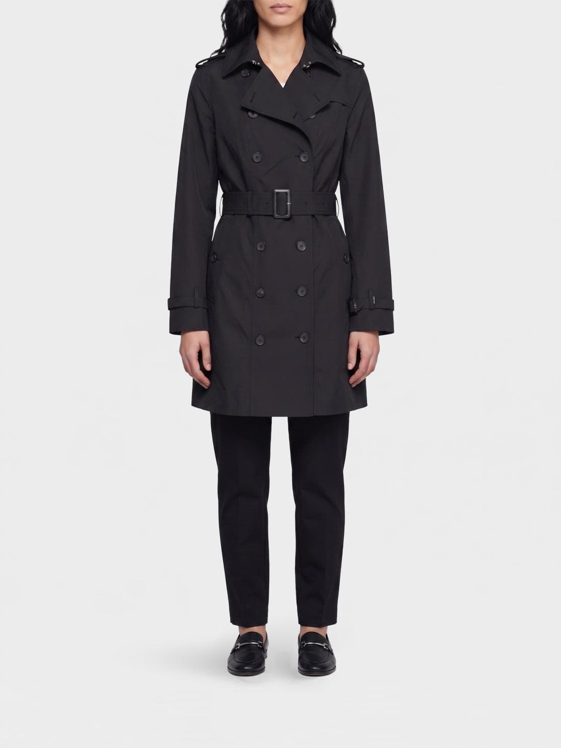 Save The Duck Sofi Double-Breasted Trench Coat