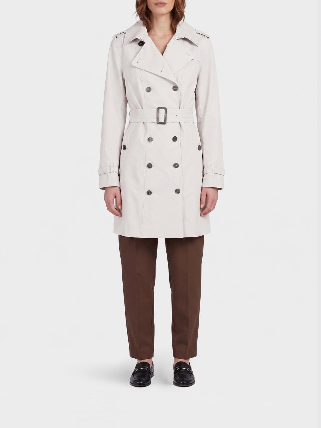 Save The Duck Sofi Double-Breasted Trench Coat