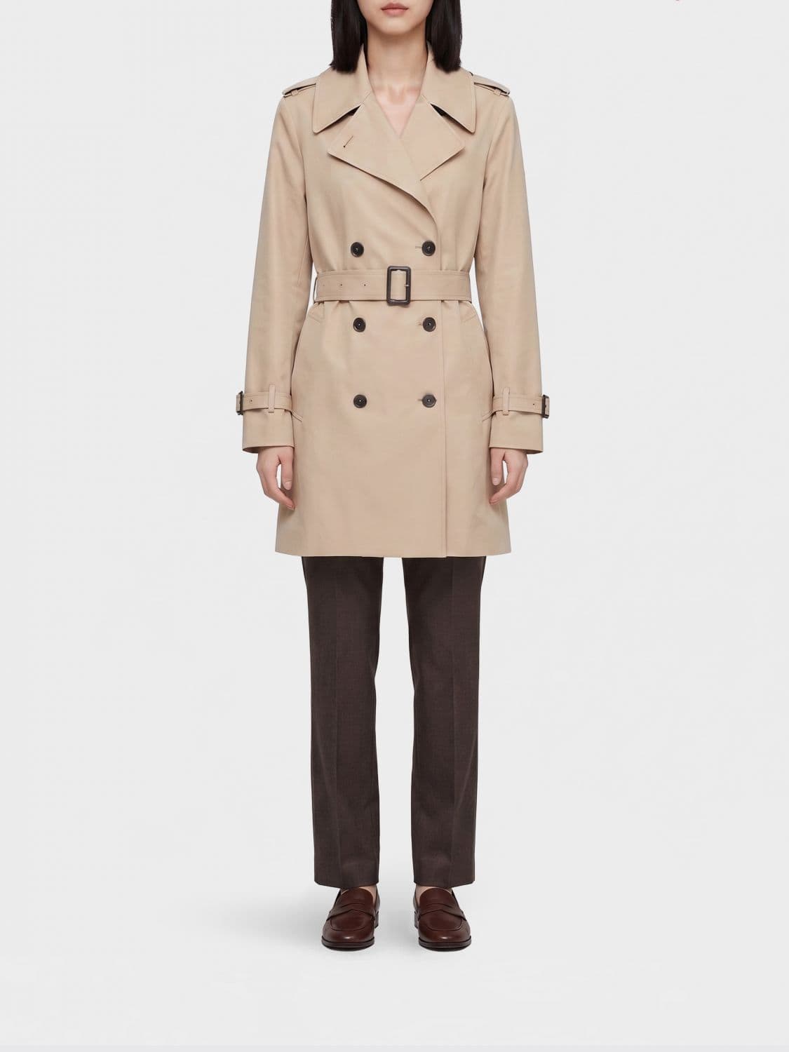 Save The Duck Talya Double-Breasted Trench Coat
