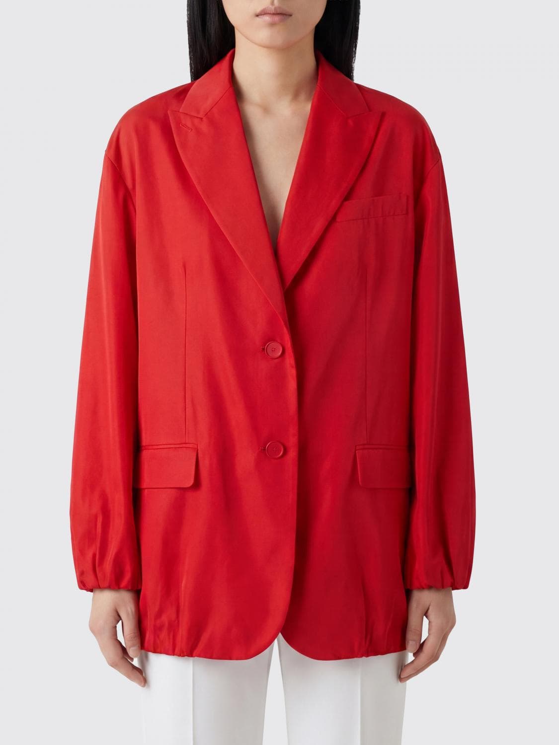 Fendi Viscose Single-Breasted Blazer