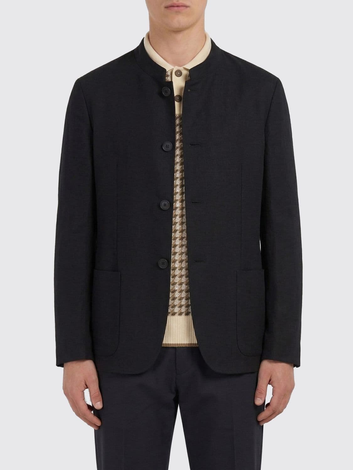 Giorgio Armani Wool Single Breasted Blazer · 50
