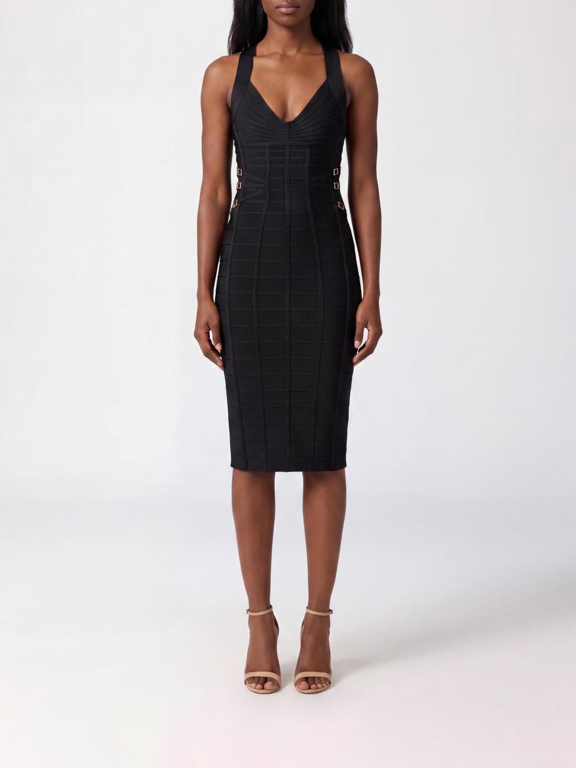 Elisabetta Franchi Jersey Midi Dress