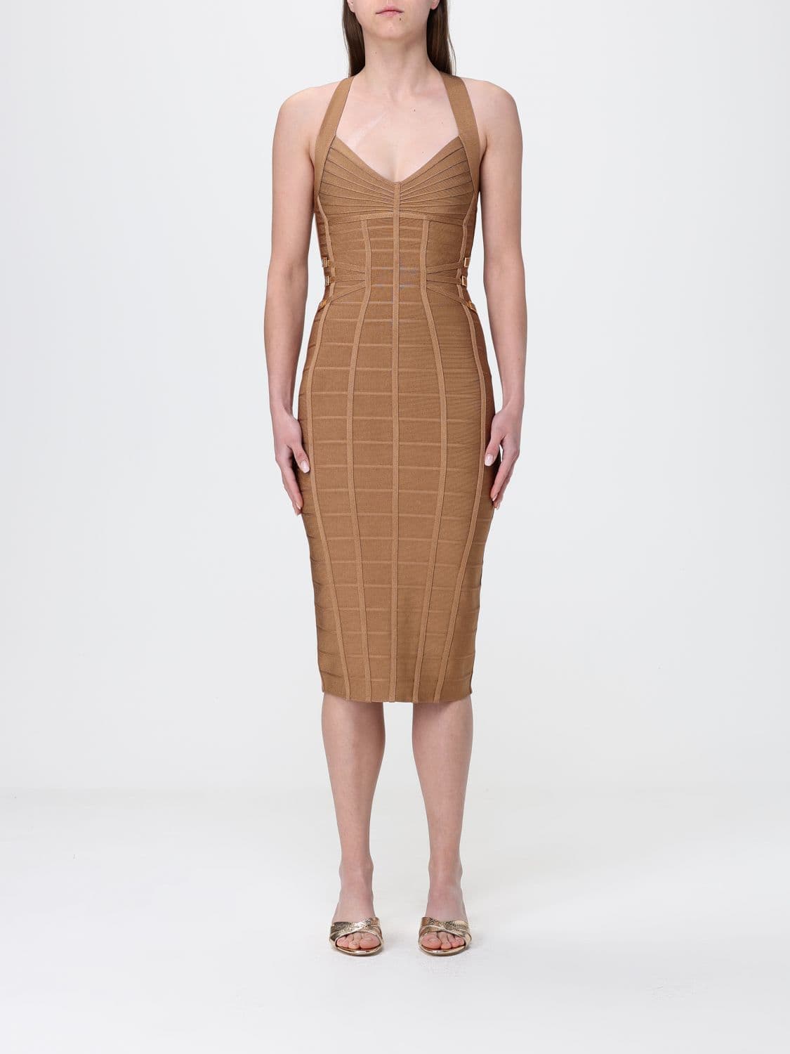 Elisabetta Franchi Jersey Midi Dress