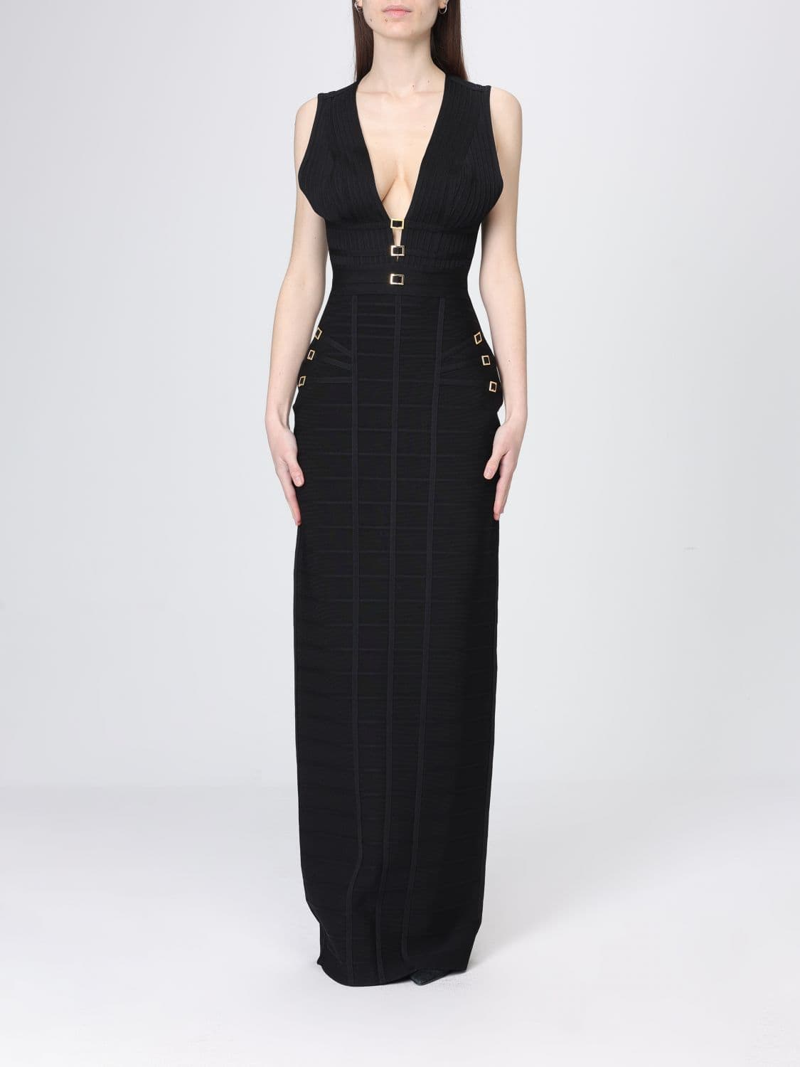 Elisabetta Franchi Jersey Long Dress
