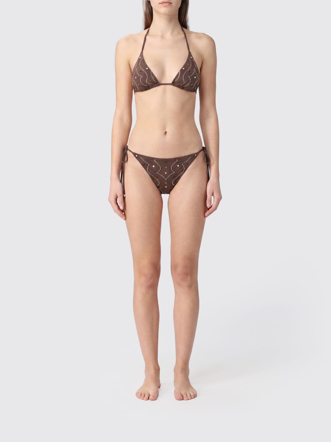 Venuja Polyester Bikini with Studs