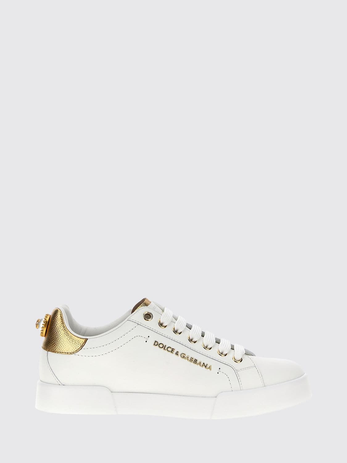 Dolce & Gabbana Portofino Leather Sneakers