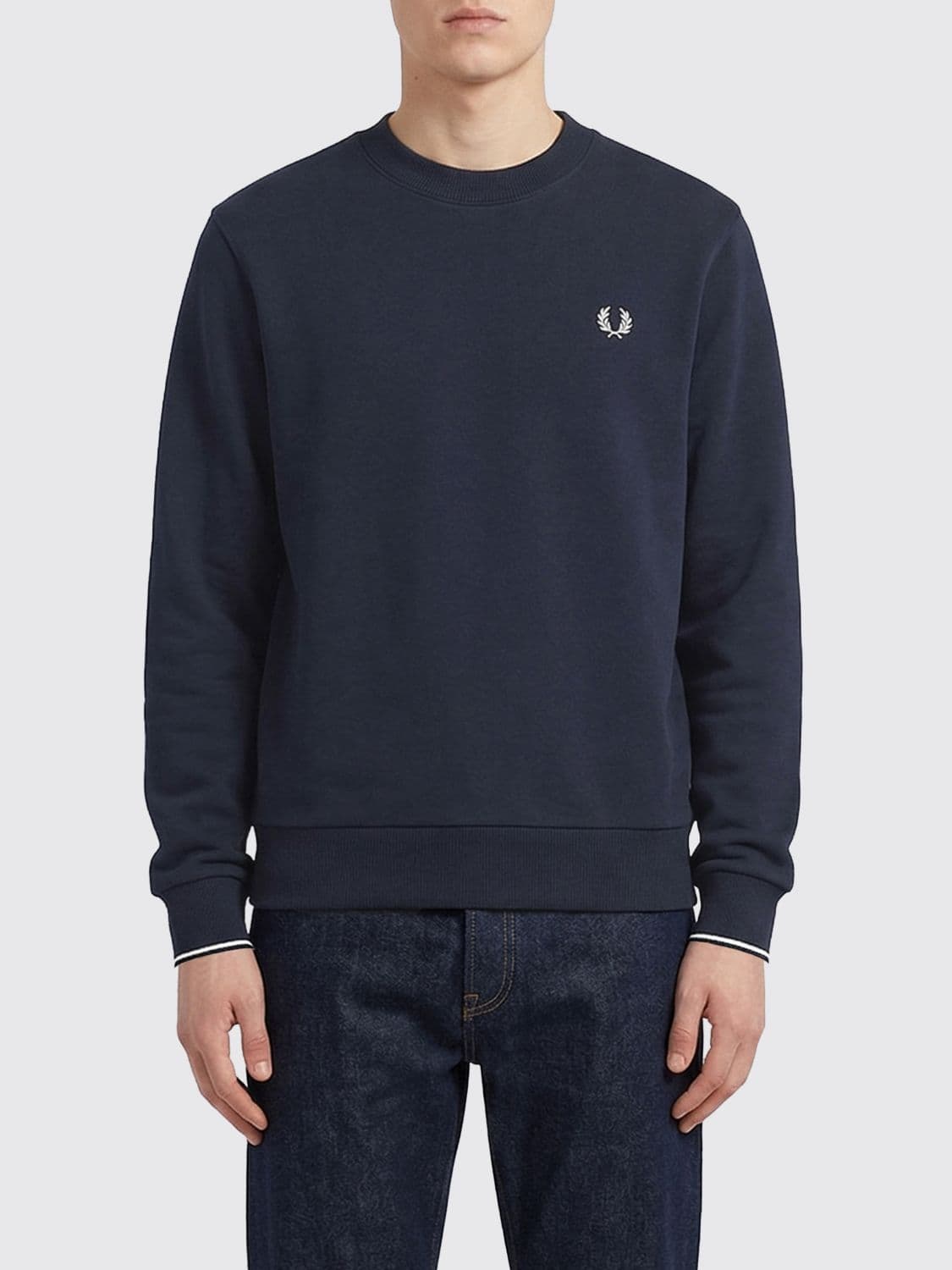 Fred Perry Cotton Sweatshirt