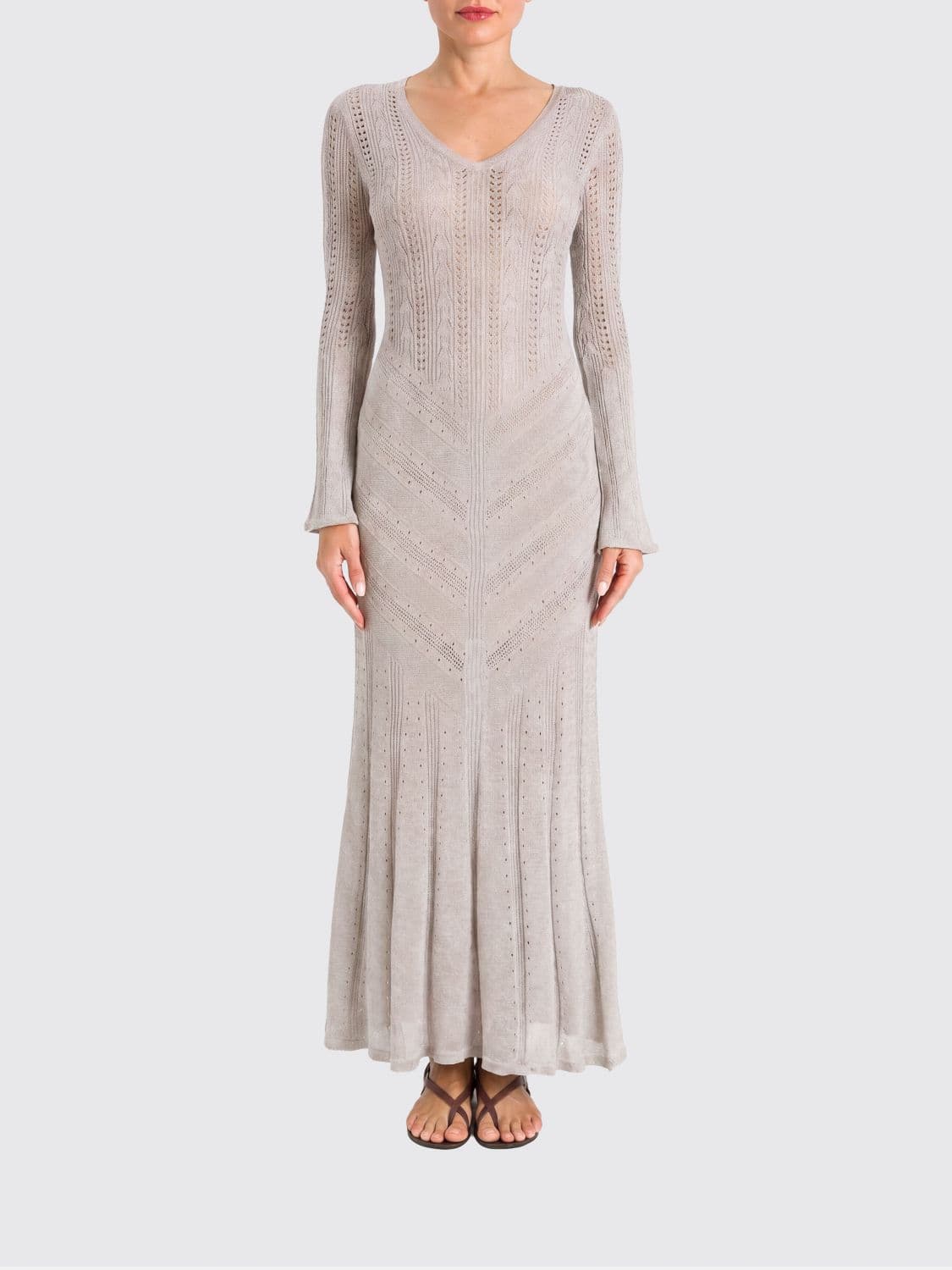 Twinset Crochet Long Dress · M