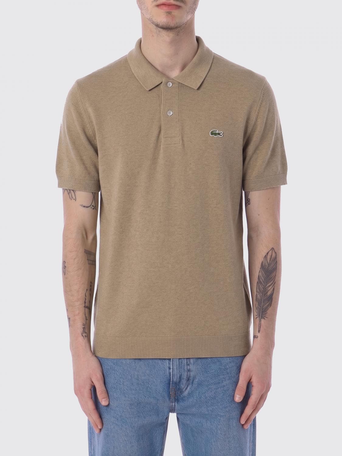 Lacoste Cotton Polo Shirt with Logo · 3