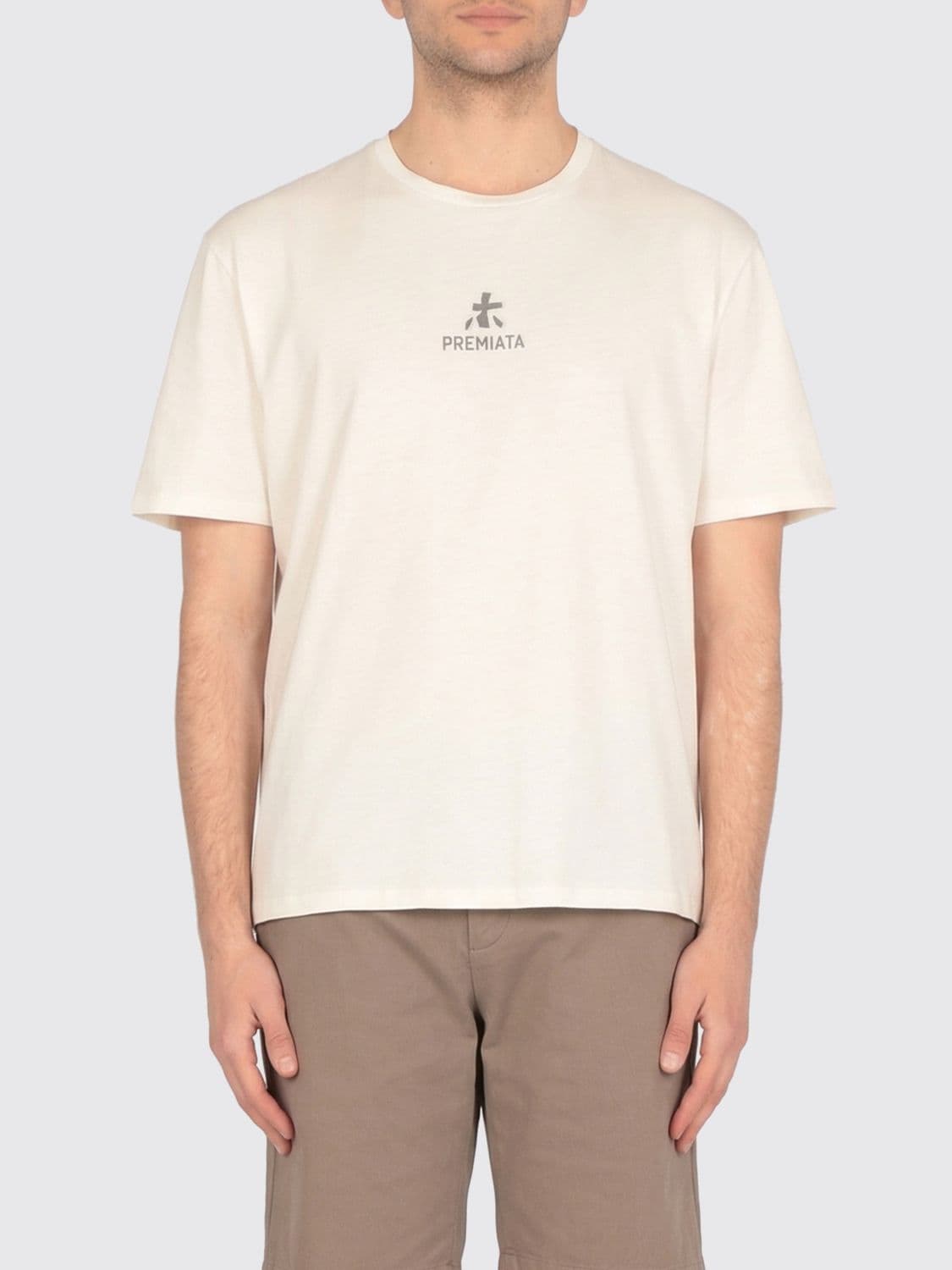 Premiata Cotton T-Shirt with Logo