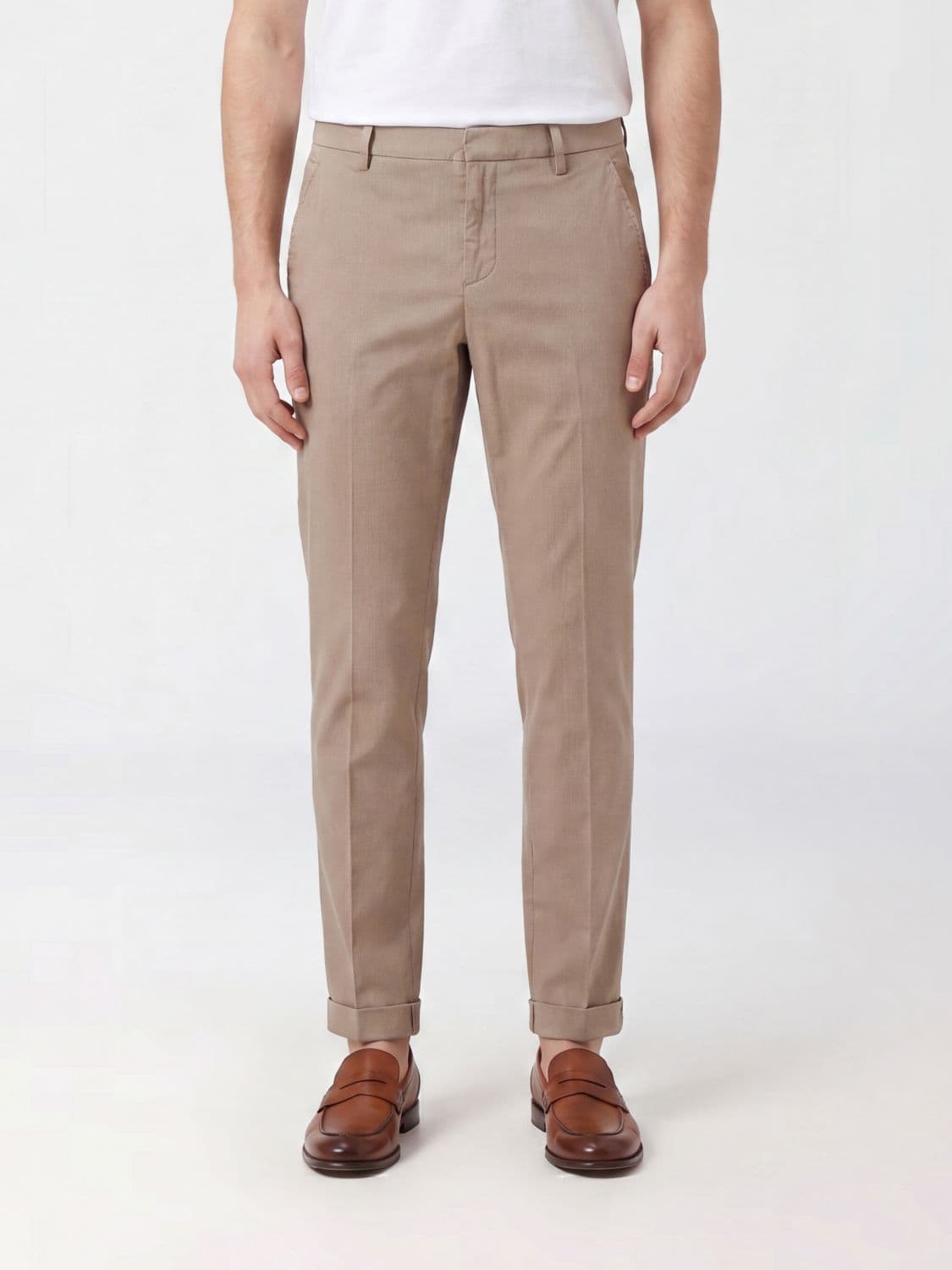 Dondup Gabardine Chino Trousers