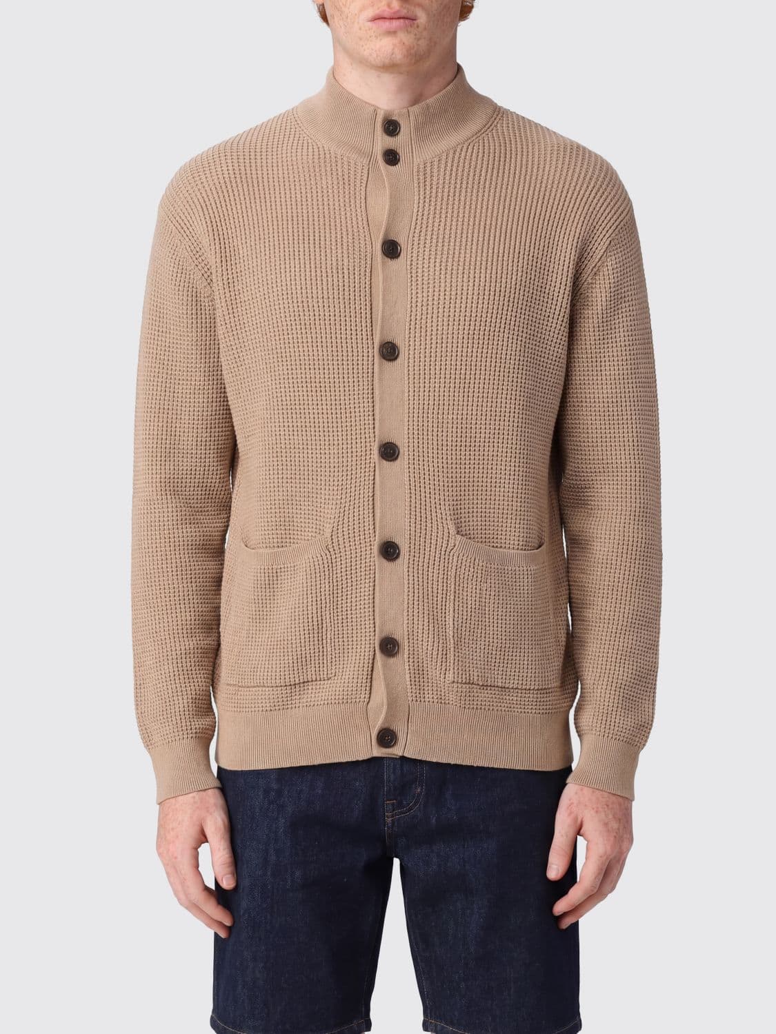 Ballantyne Cotton Button-Up Cardigan · 54