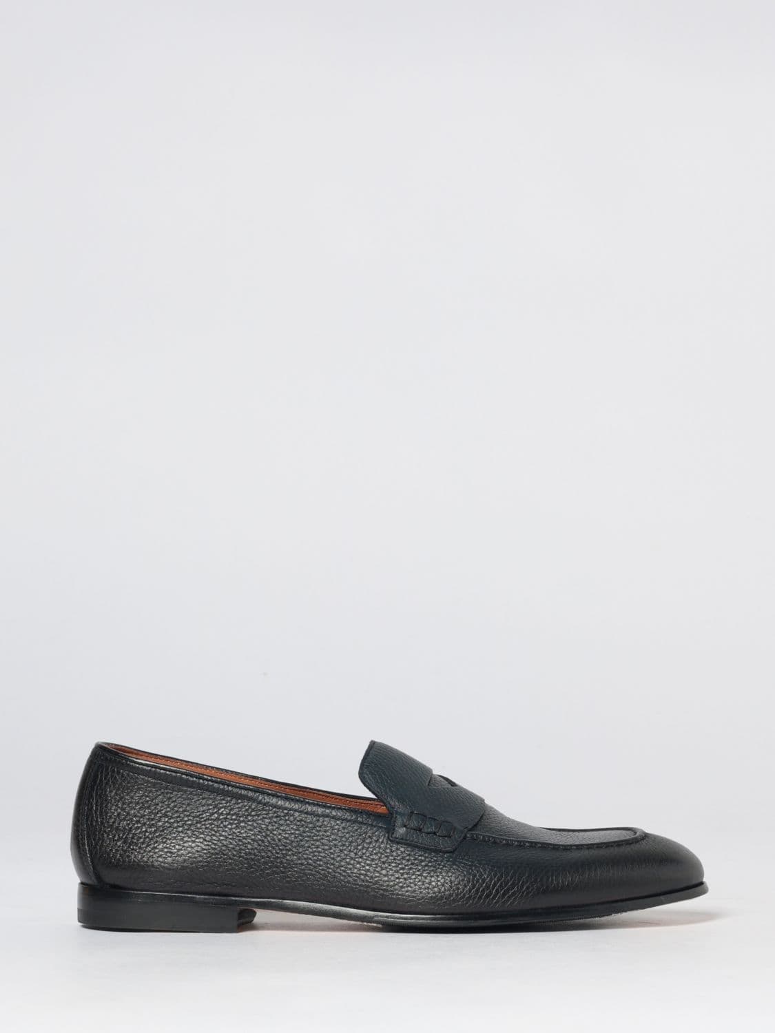 Doucal's Grained Leather Loafers · 43½