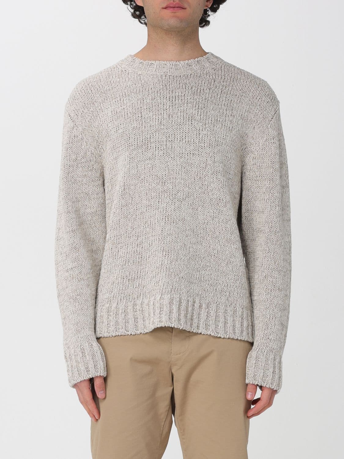 Barena Cotton and Linen Knit Top