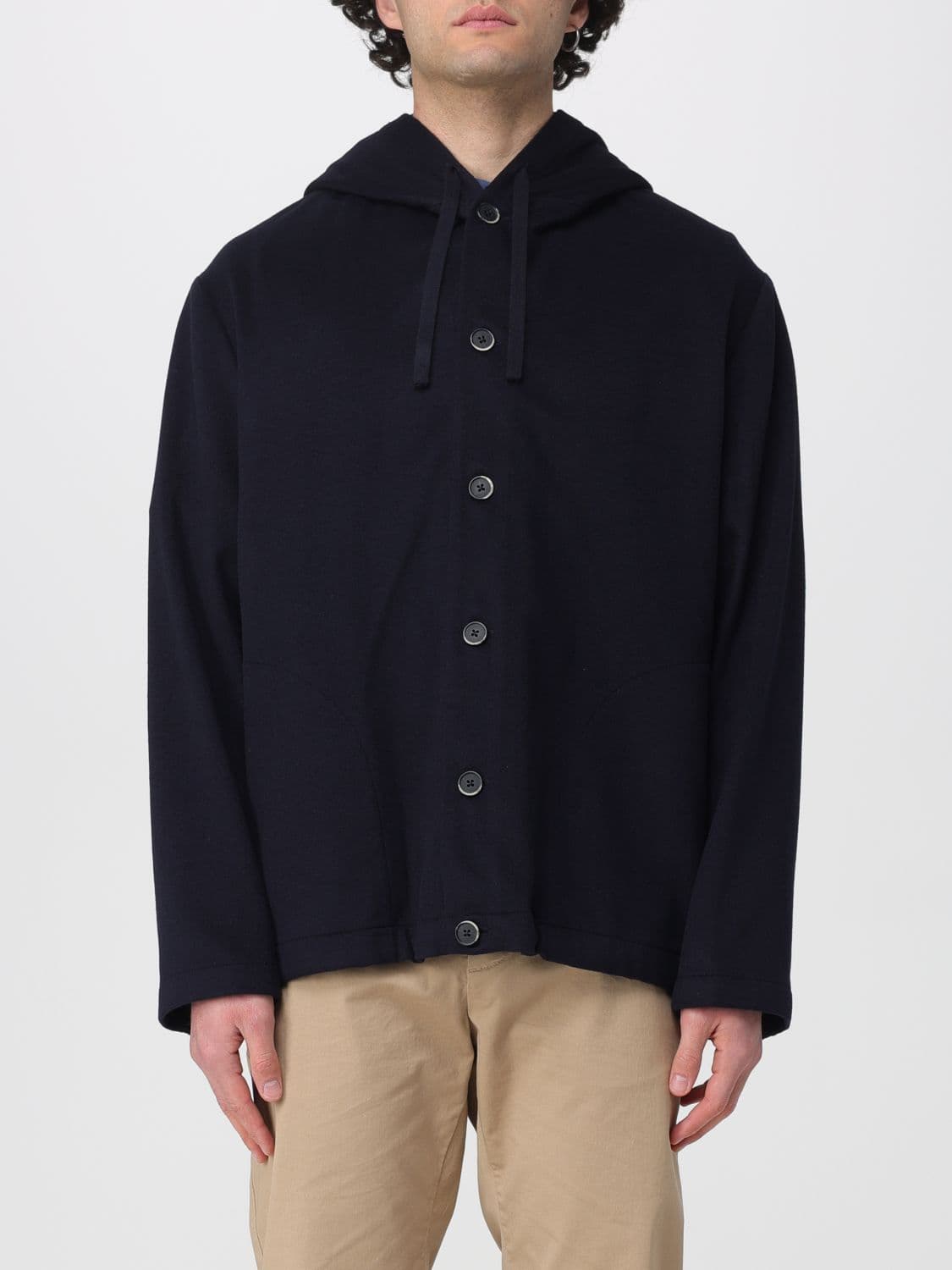 Barena Cashmere Hooded Overshirt