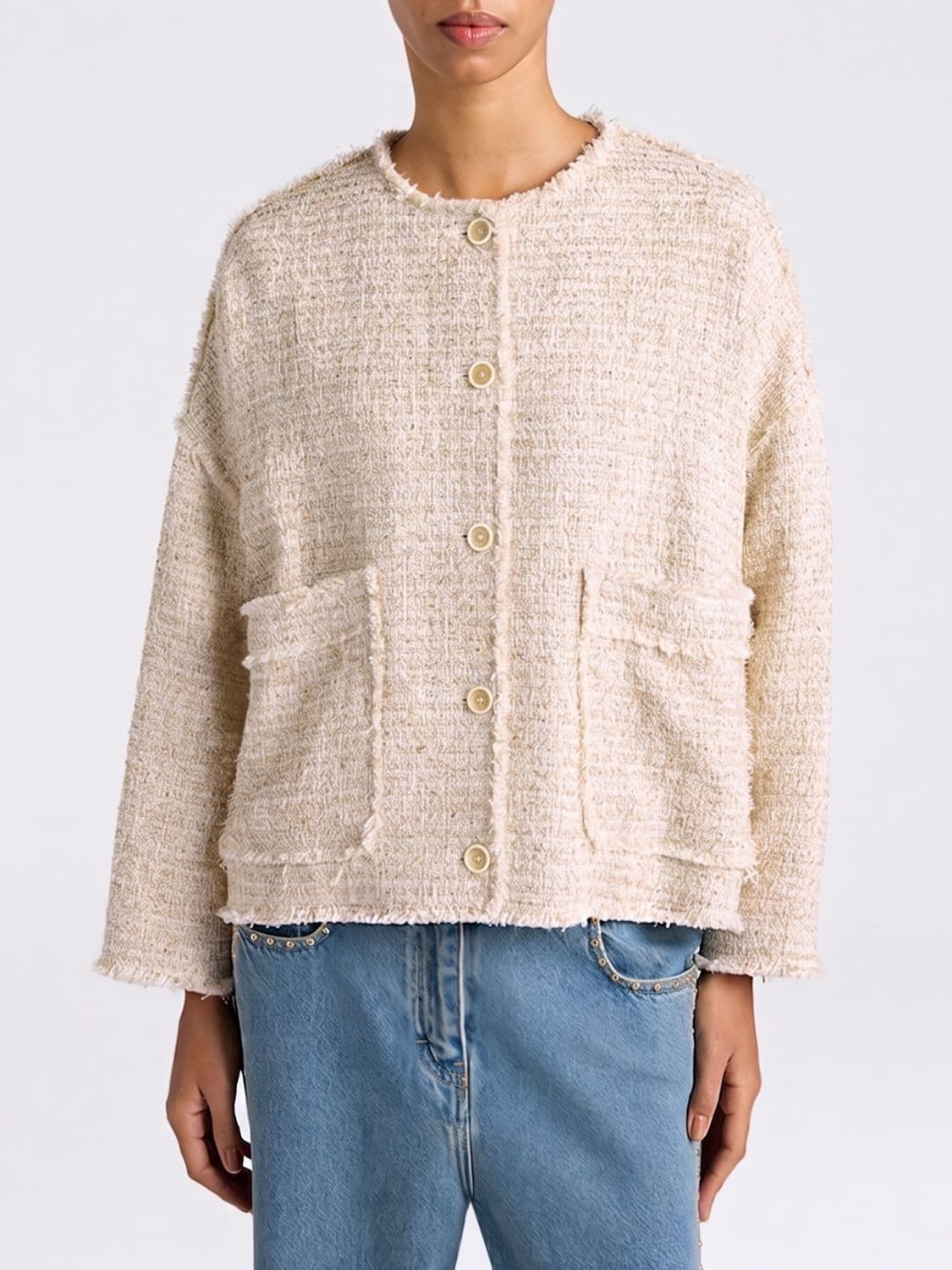 Momonì Cotton Blend Jacket · 40