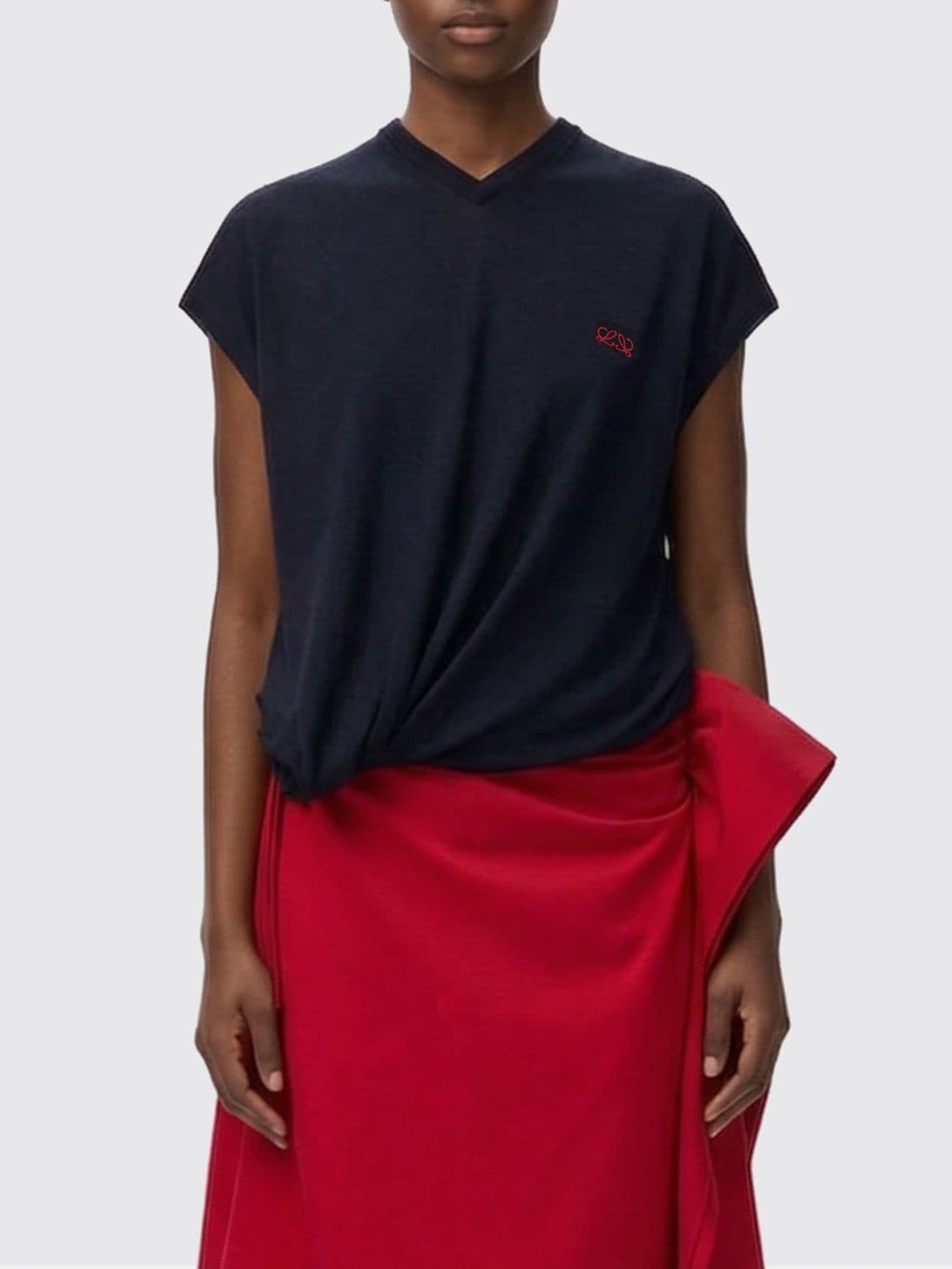 Loewe V-Neck Wool Sweater