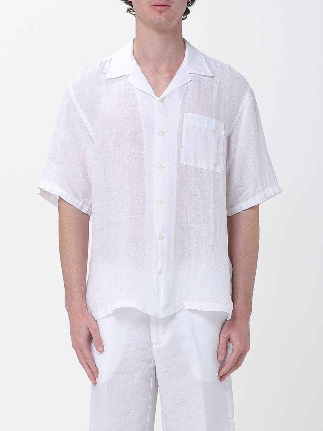 120% Lino Casual Linen Shirt