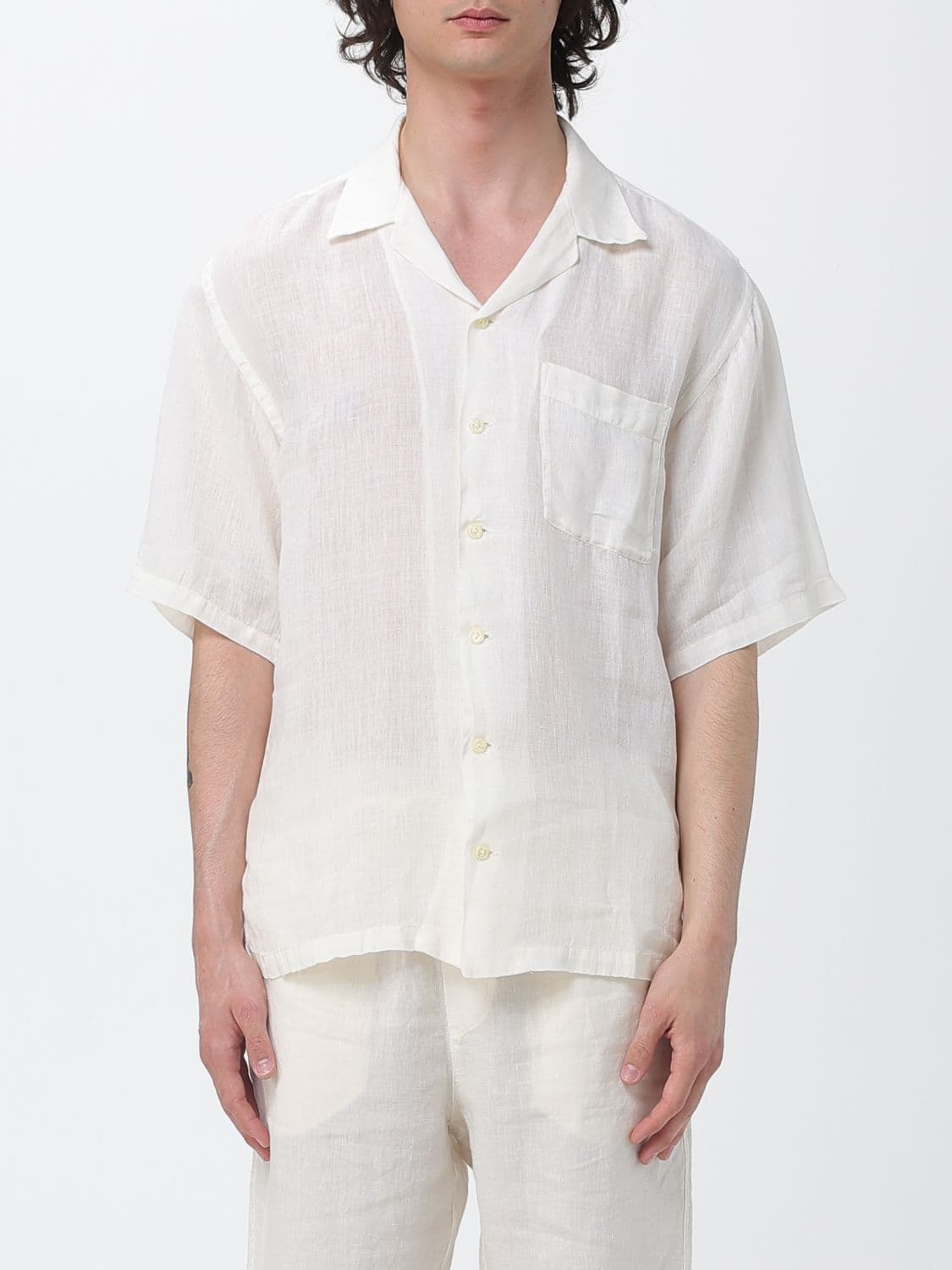 120% Lino Casual Linen Shirt