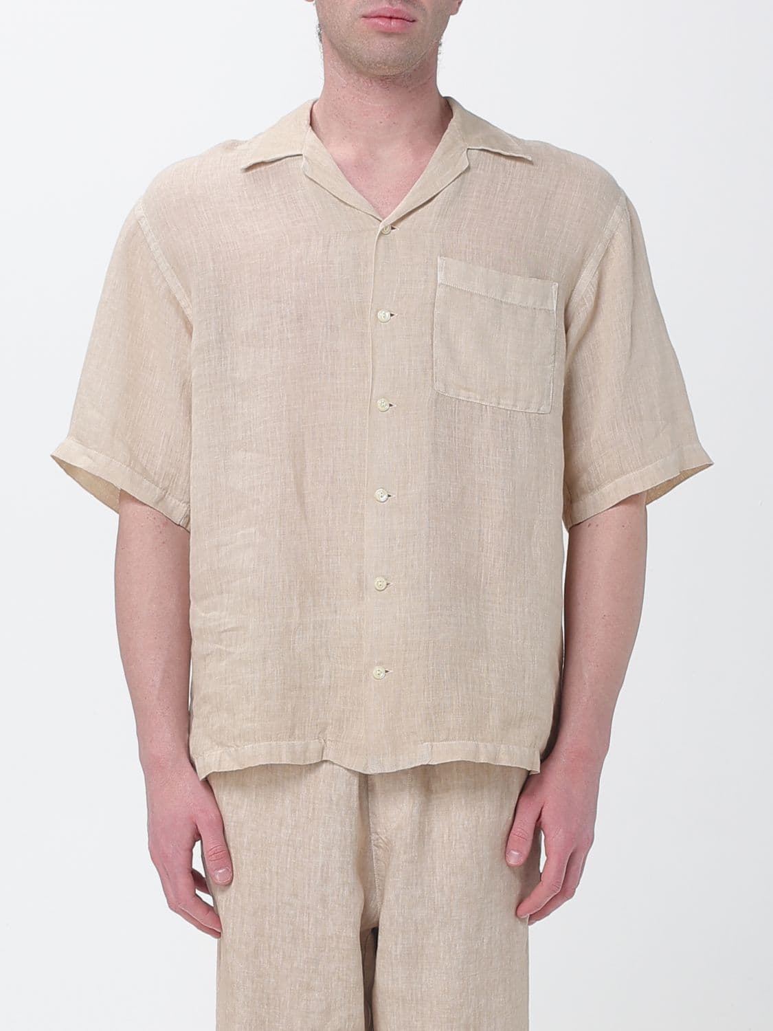 120% Lino Casual Linen Shirt