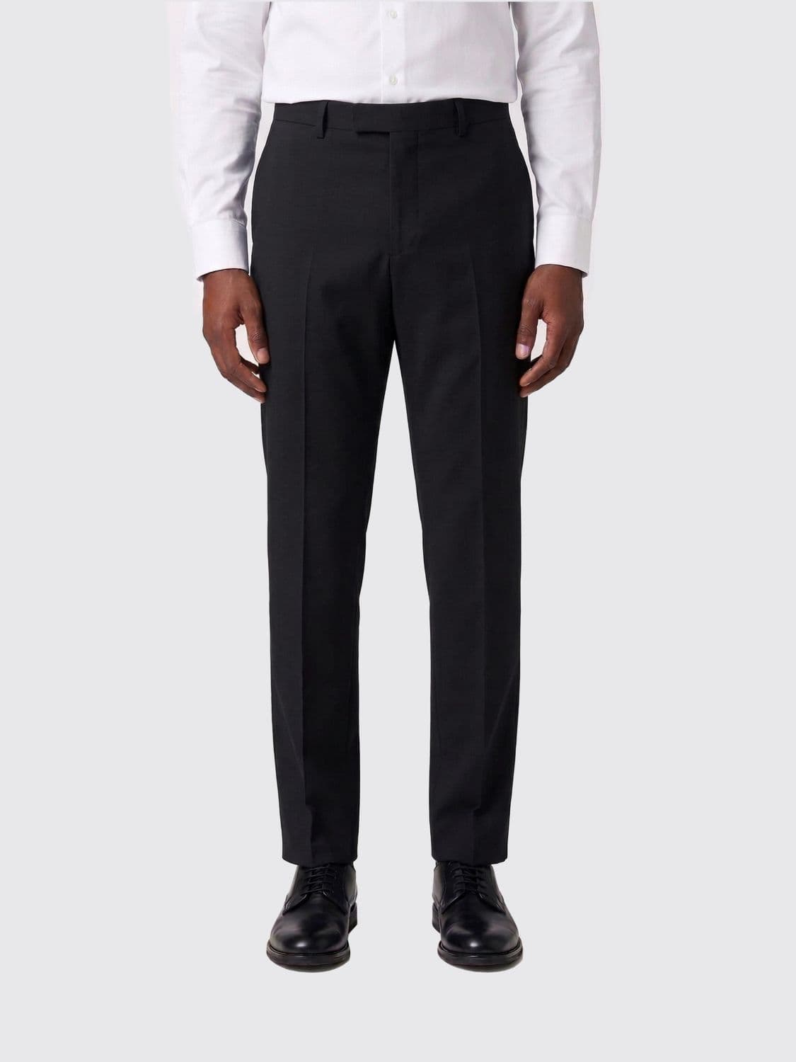 Pt Torino Virgin Wool and Cotton Tailored Trousers