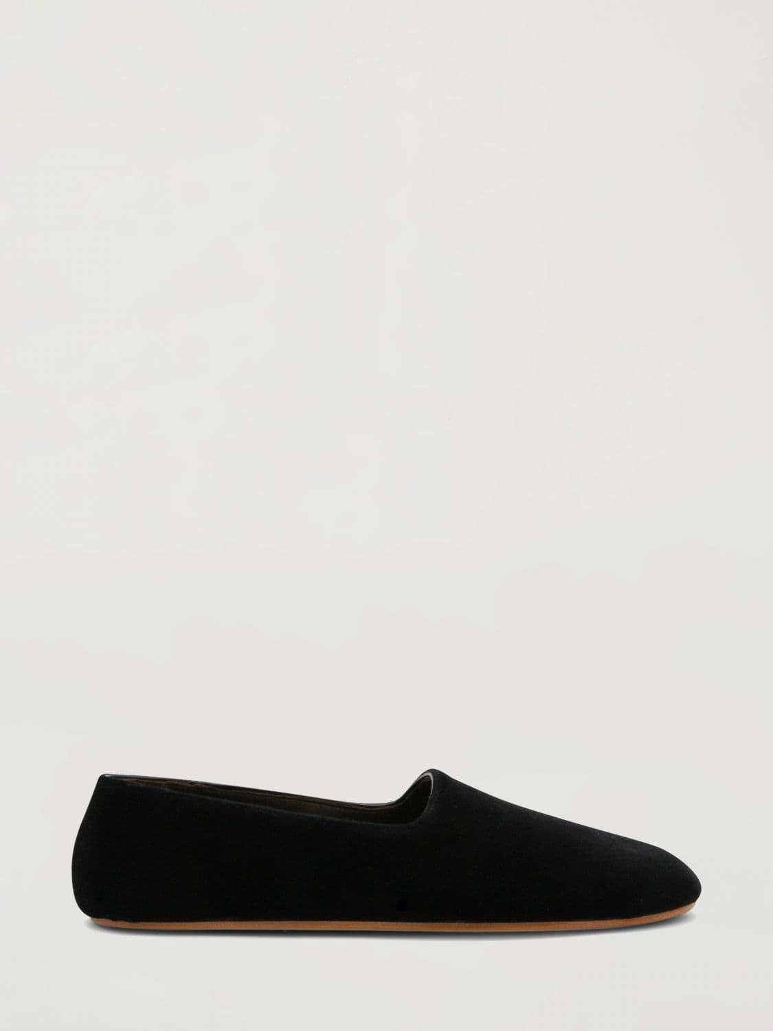 The Row Ponti Velvet Ballerina Flats · 35