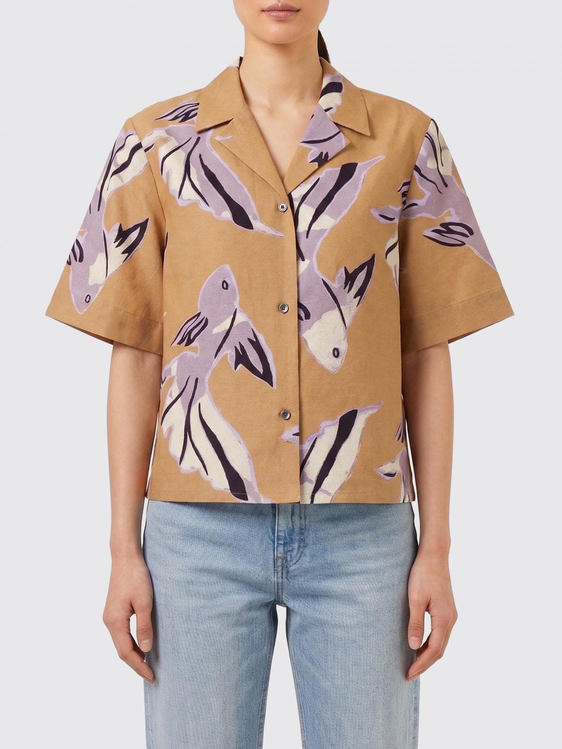 Paul Smith Printed Cotton Shirt