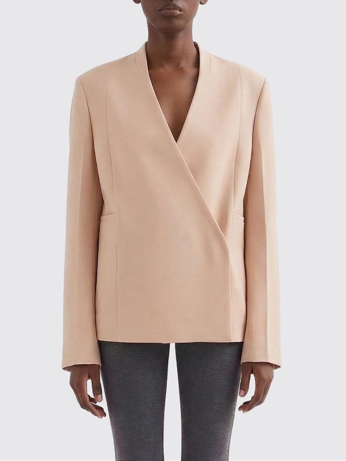 Jil Sander Double Breasted Wool Blazer