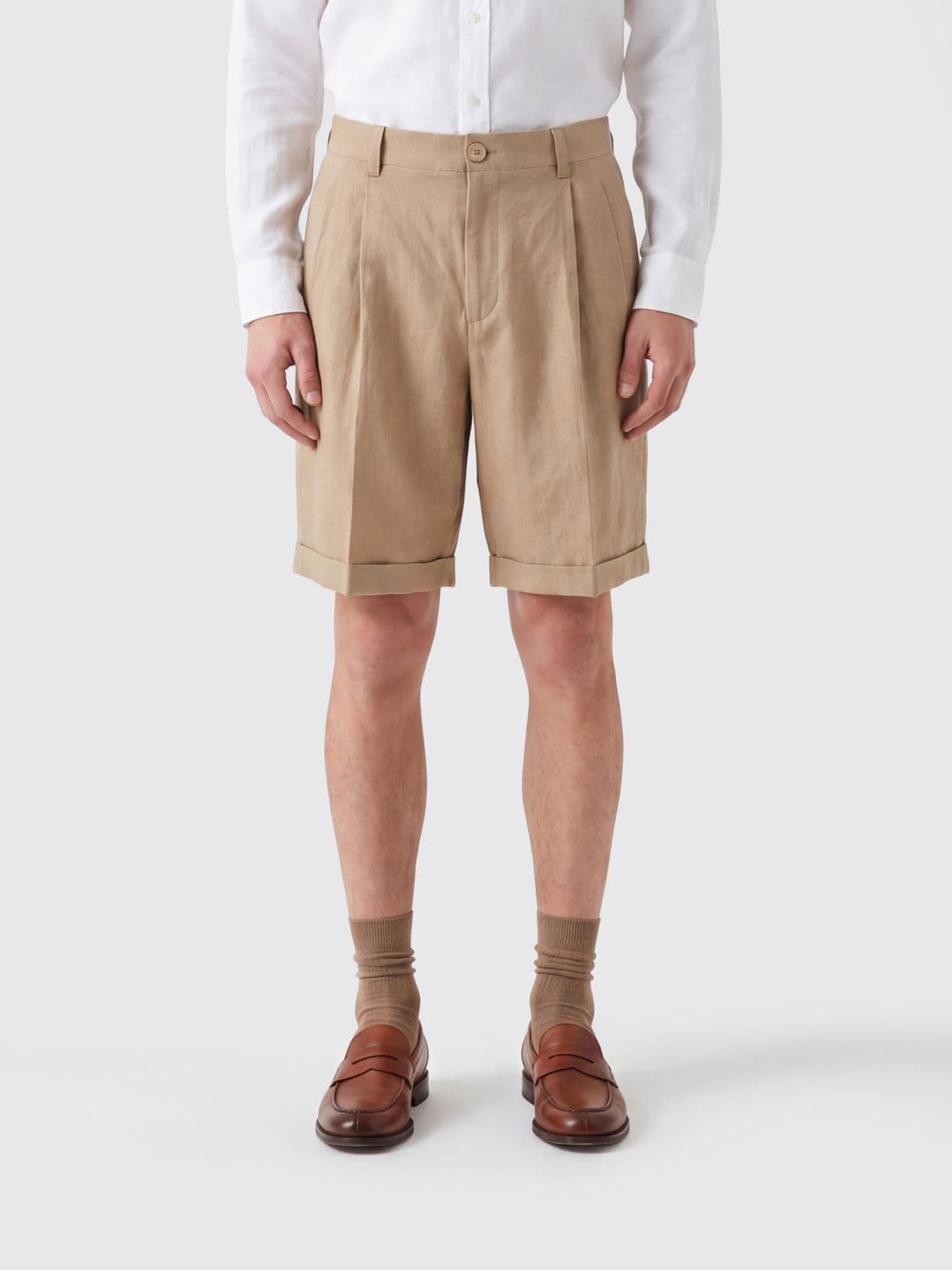 Jacquemus Linen Blend Shorts