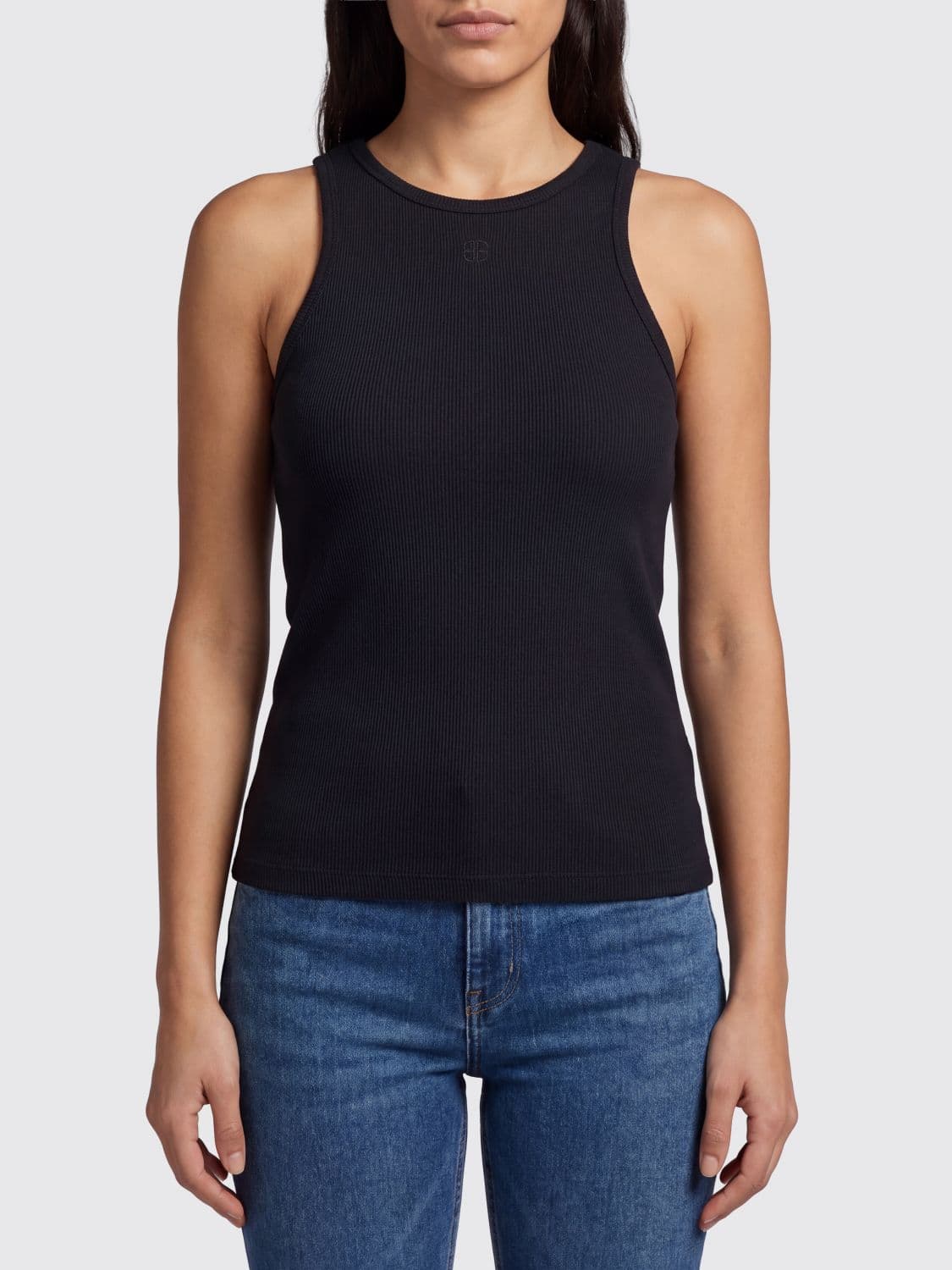 Anine Bing Stretch Viscose Top