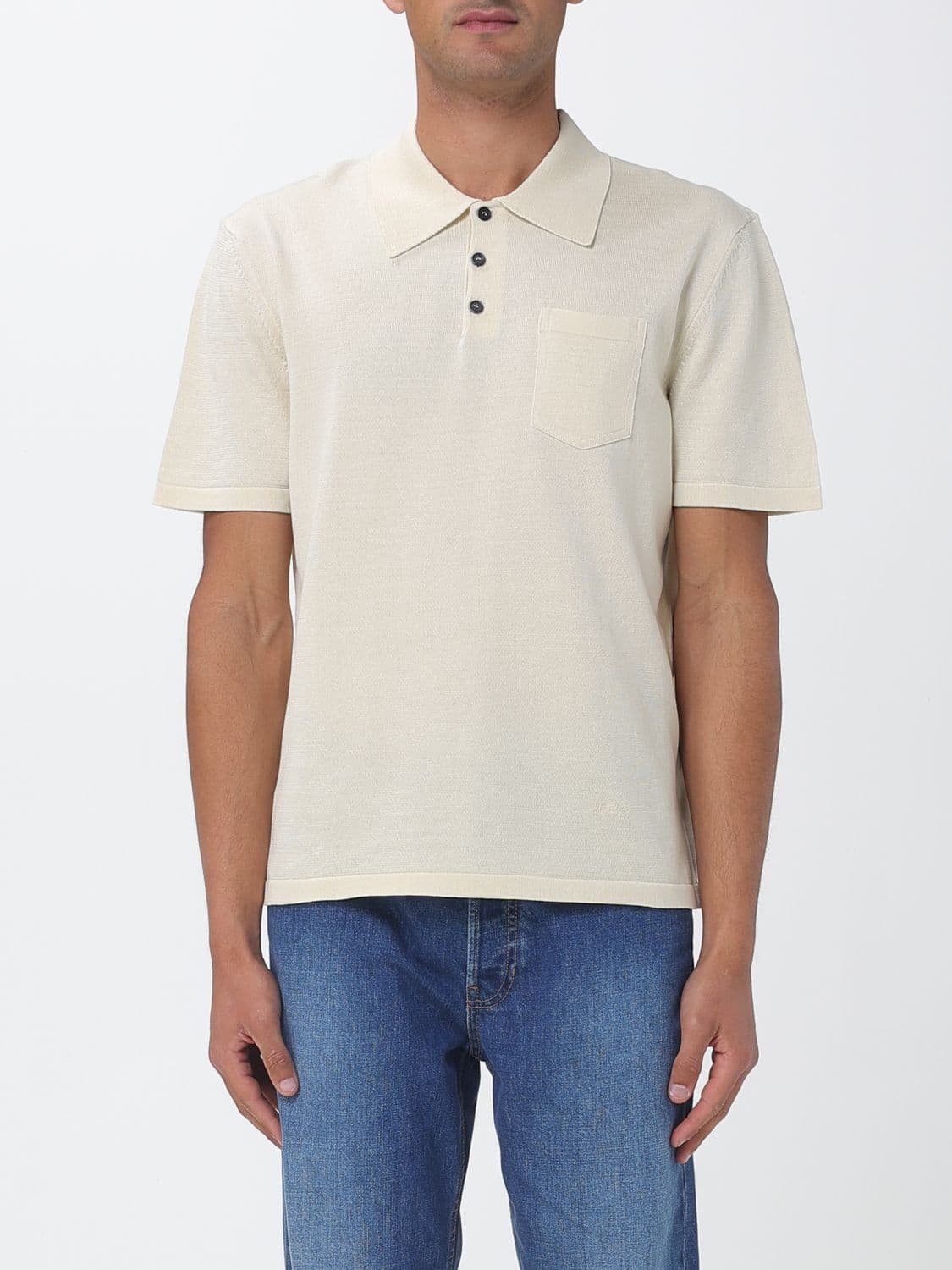 A.p.c. A. P.C. Cotton Knit Polo