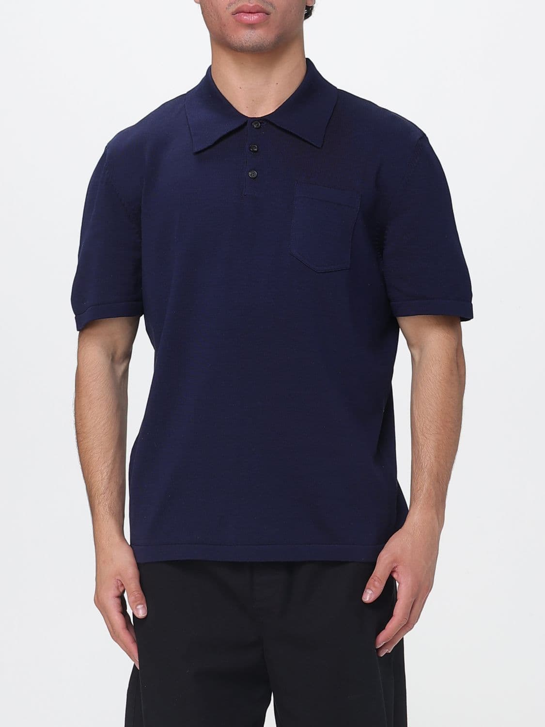 A.p.c. A. P.C. Cotton Knit Polo