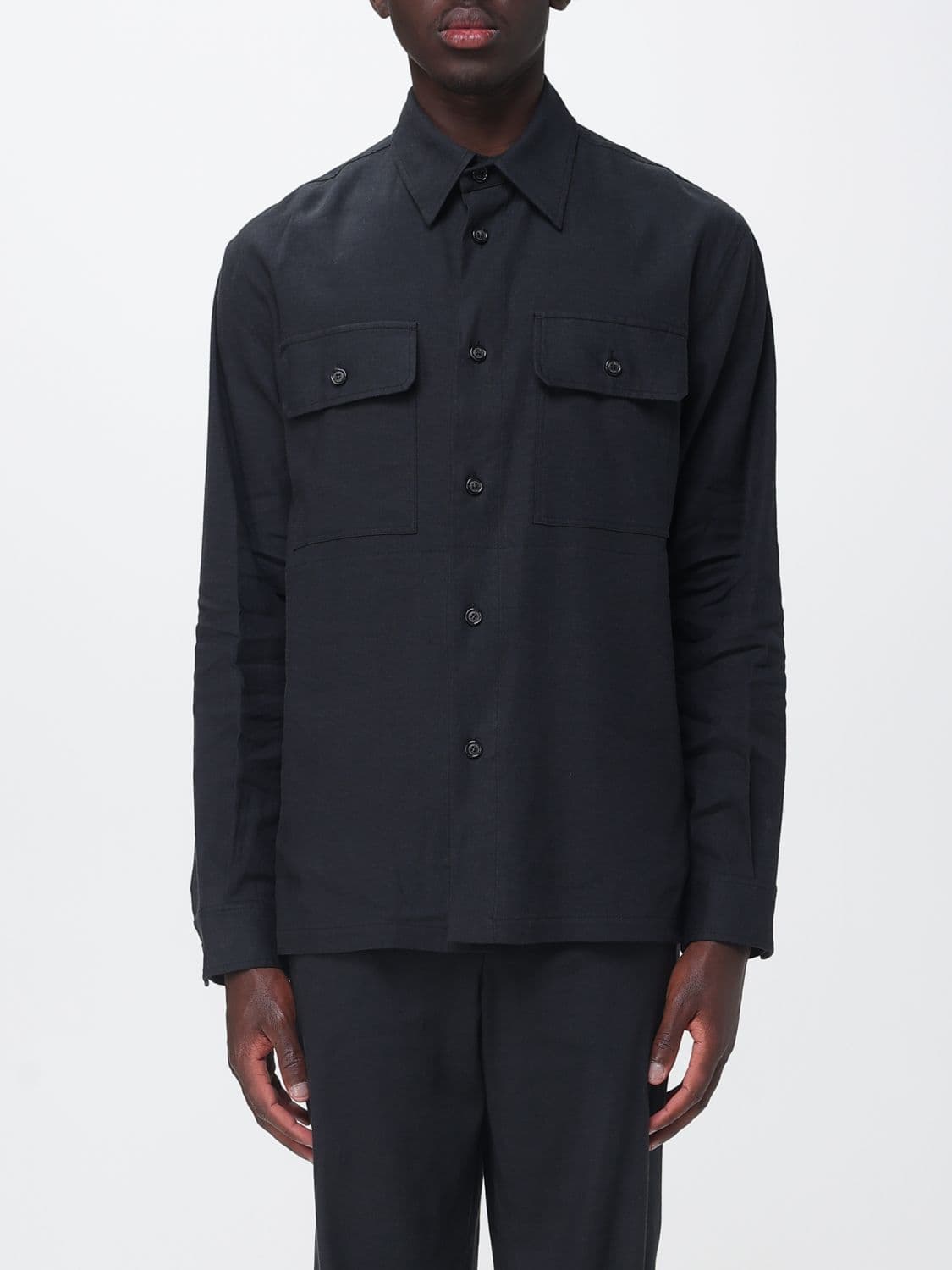 Paolo Pecora Shirt in Cotton Blend
