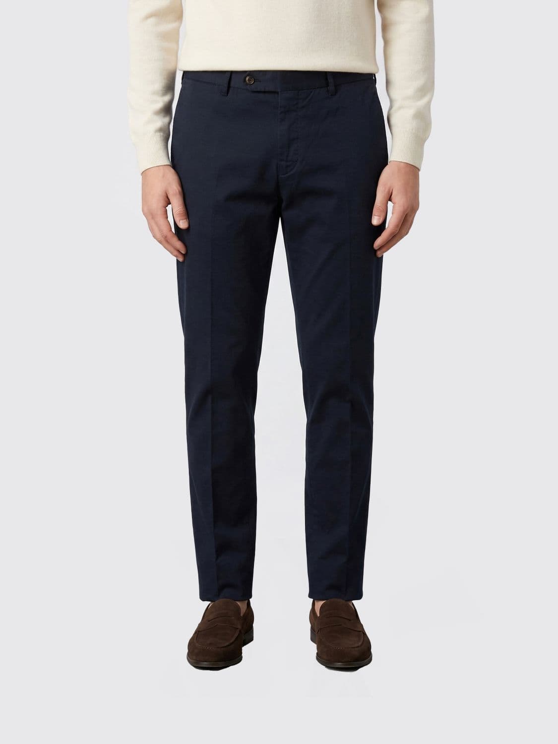 Pt01 Stretch Cotton Chino Trousers