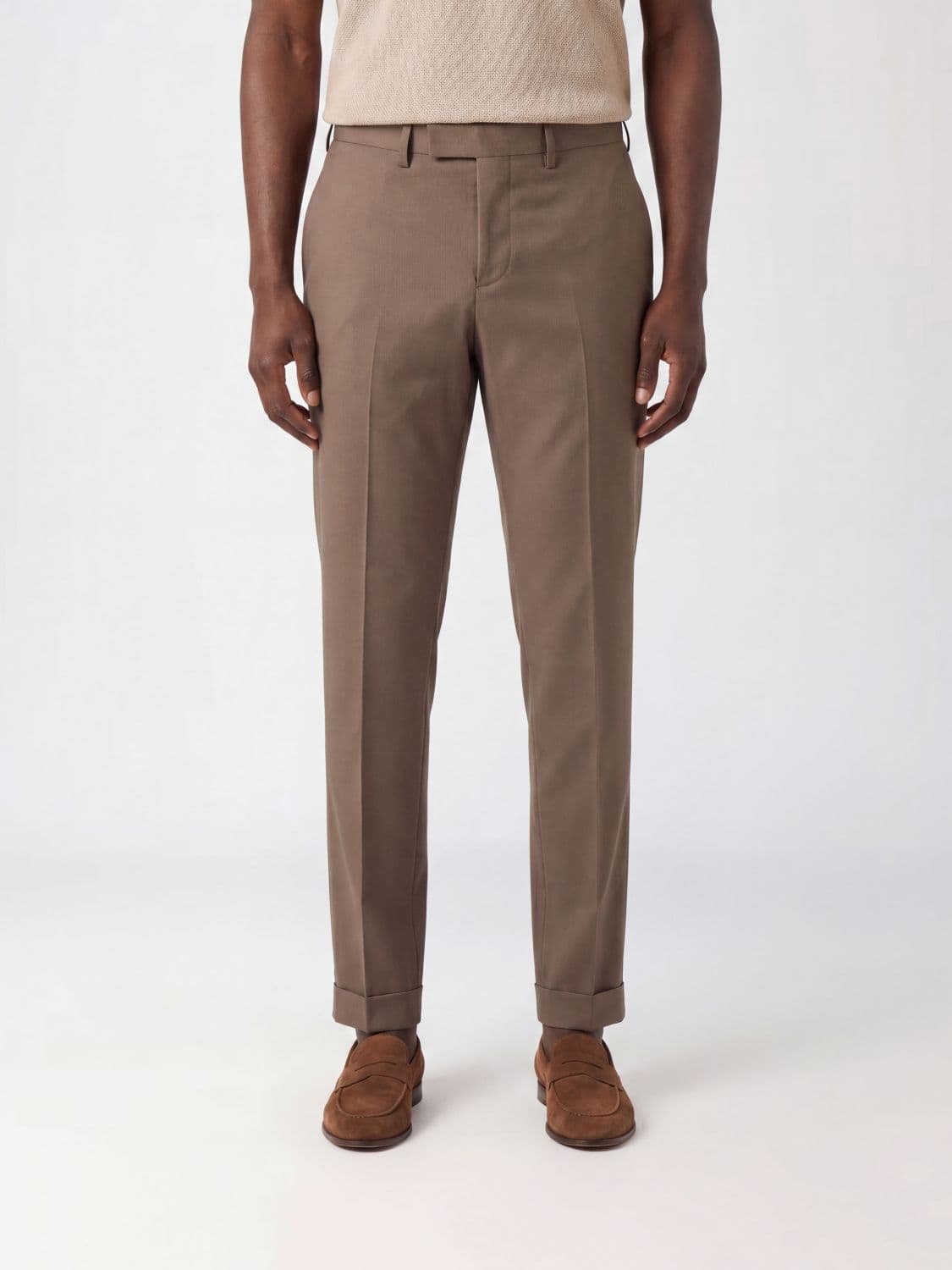 Pt01 Chino Trousers in Stretch Cotton