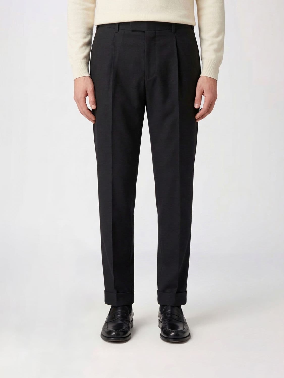 Pt01 Stretch Virgin Wool Tailored Trousers
