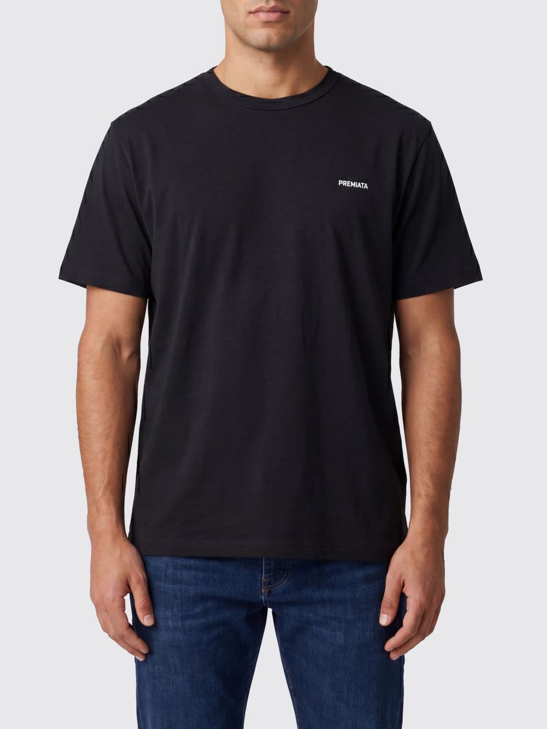 Premiata Cotton T-Shirt with Logo