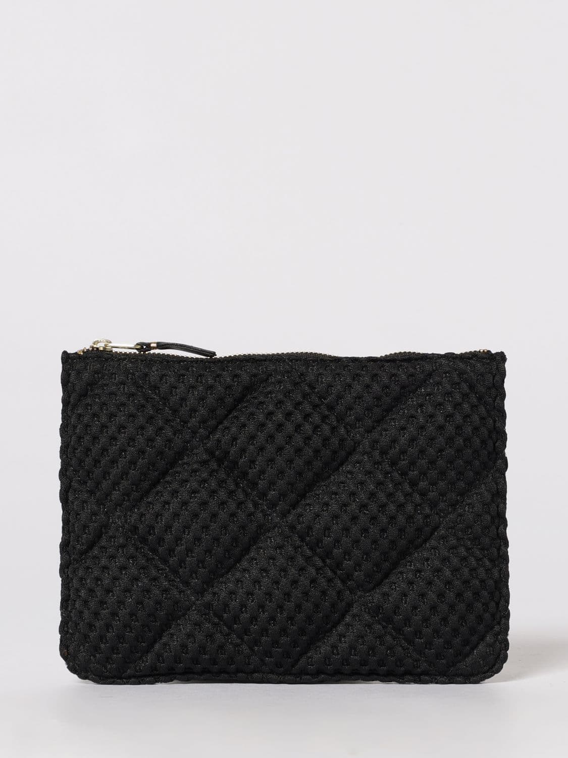 Comme Des Garçons Wallet Quilted Polyester Pouch