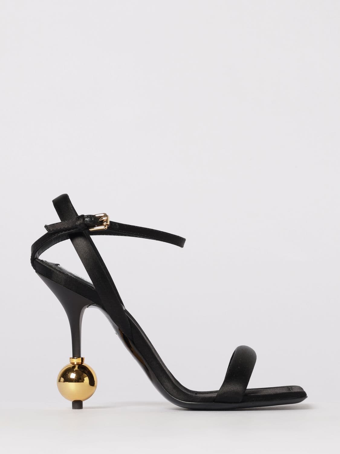 Moschino Couture Satin Sandals