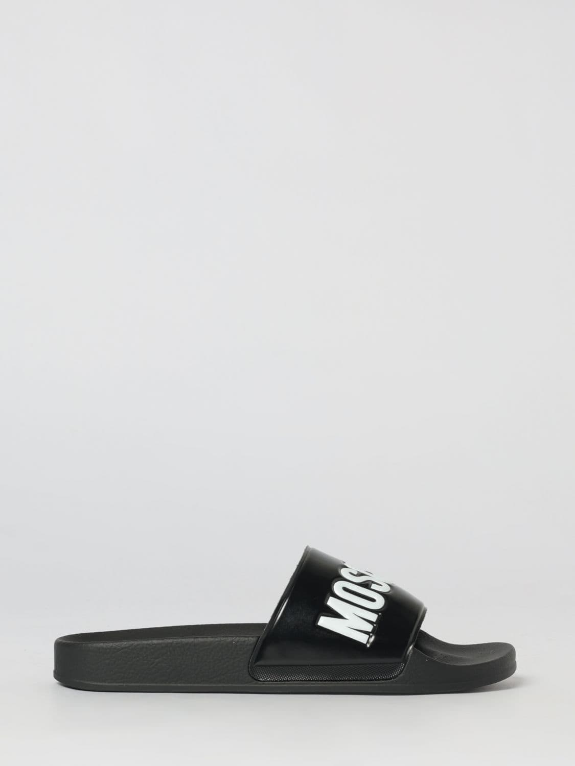 Moschino Couture Rubber Logo Sliders