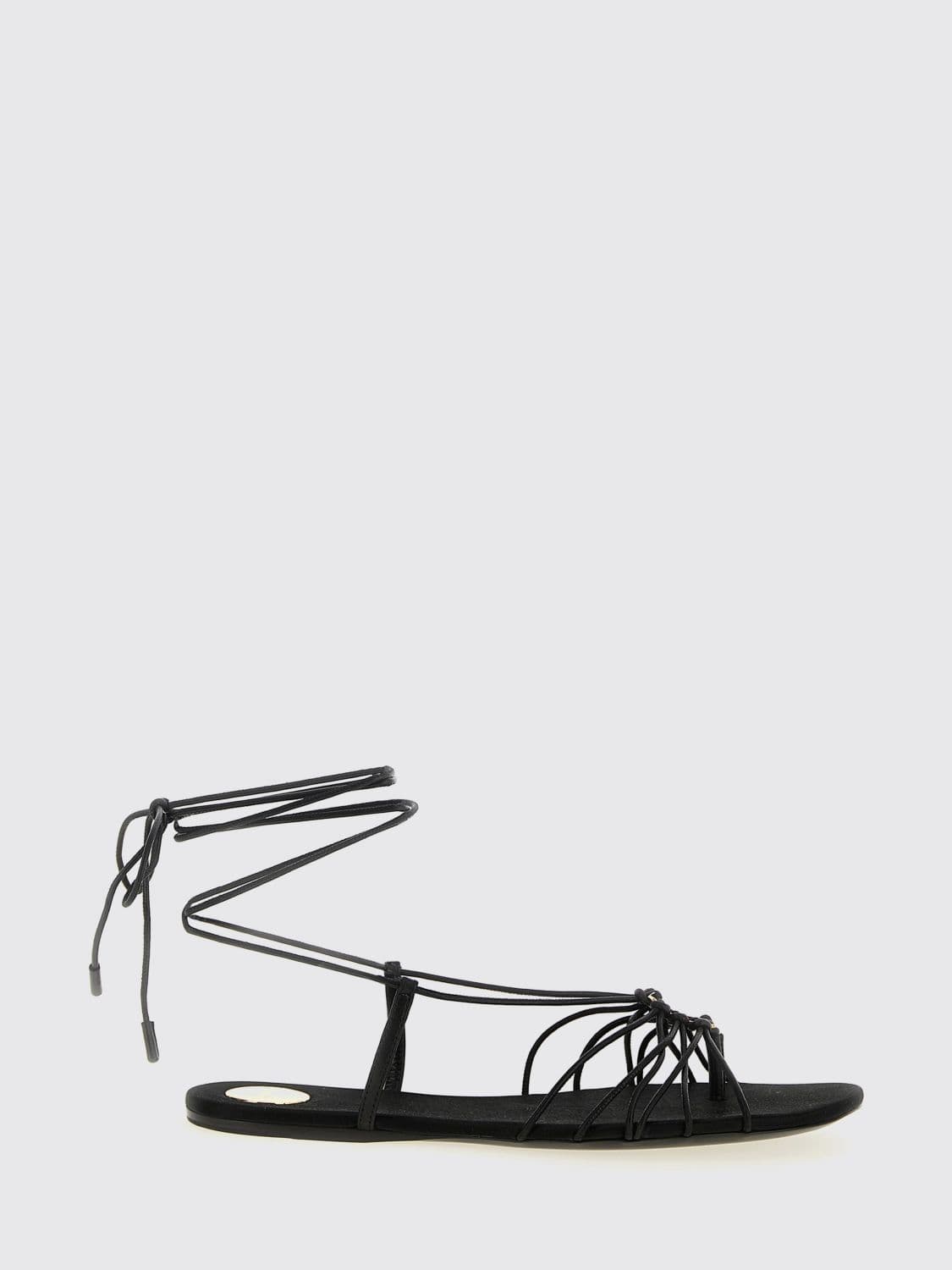 Saint Laurent Leather Babylone Sandal