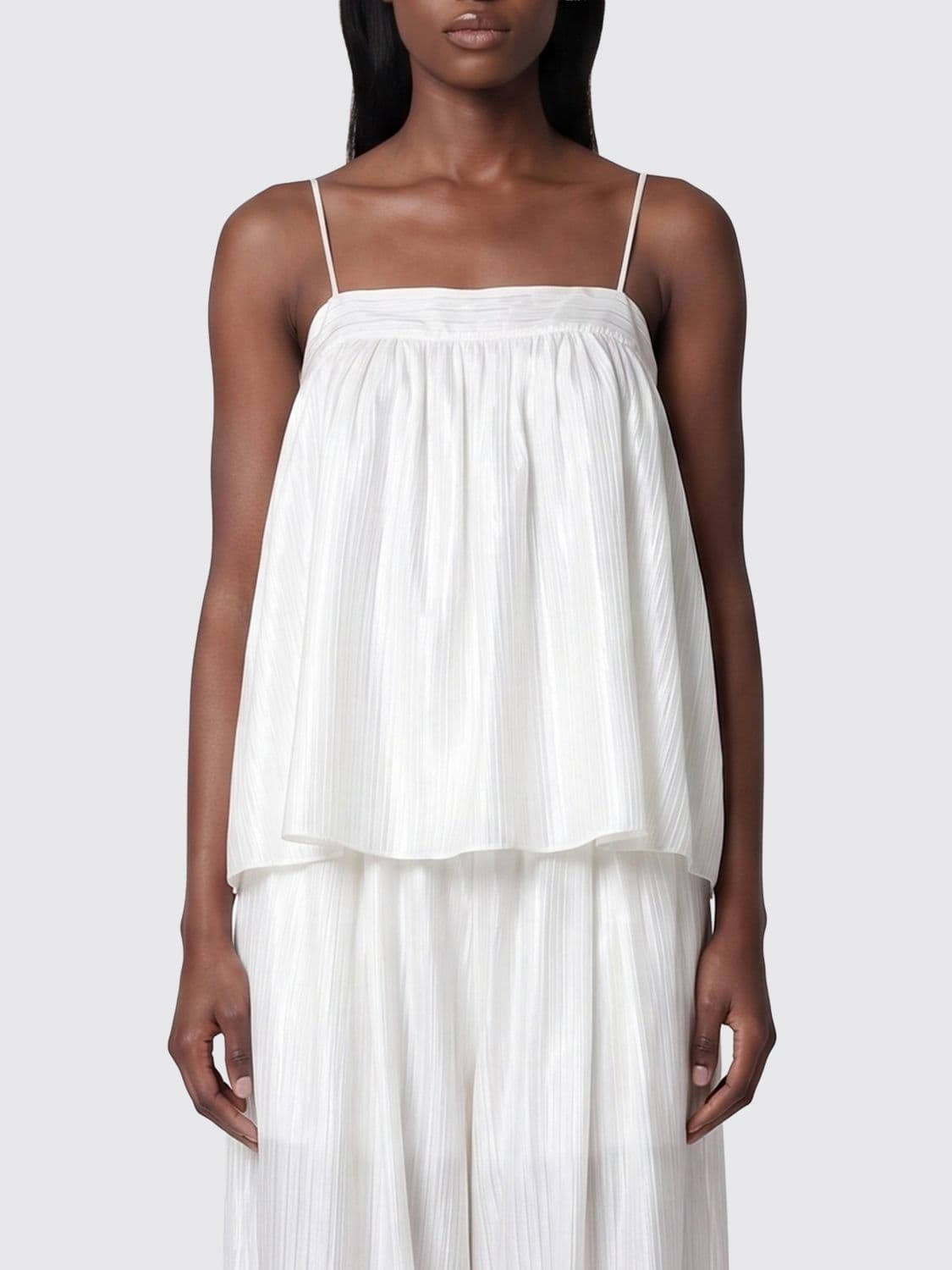Rotate Cotton Blend Top