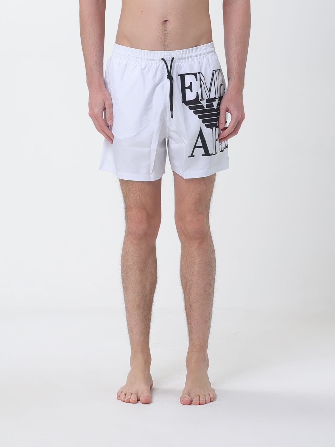 Emporio Armani Boxer Swimsuit with Logo