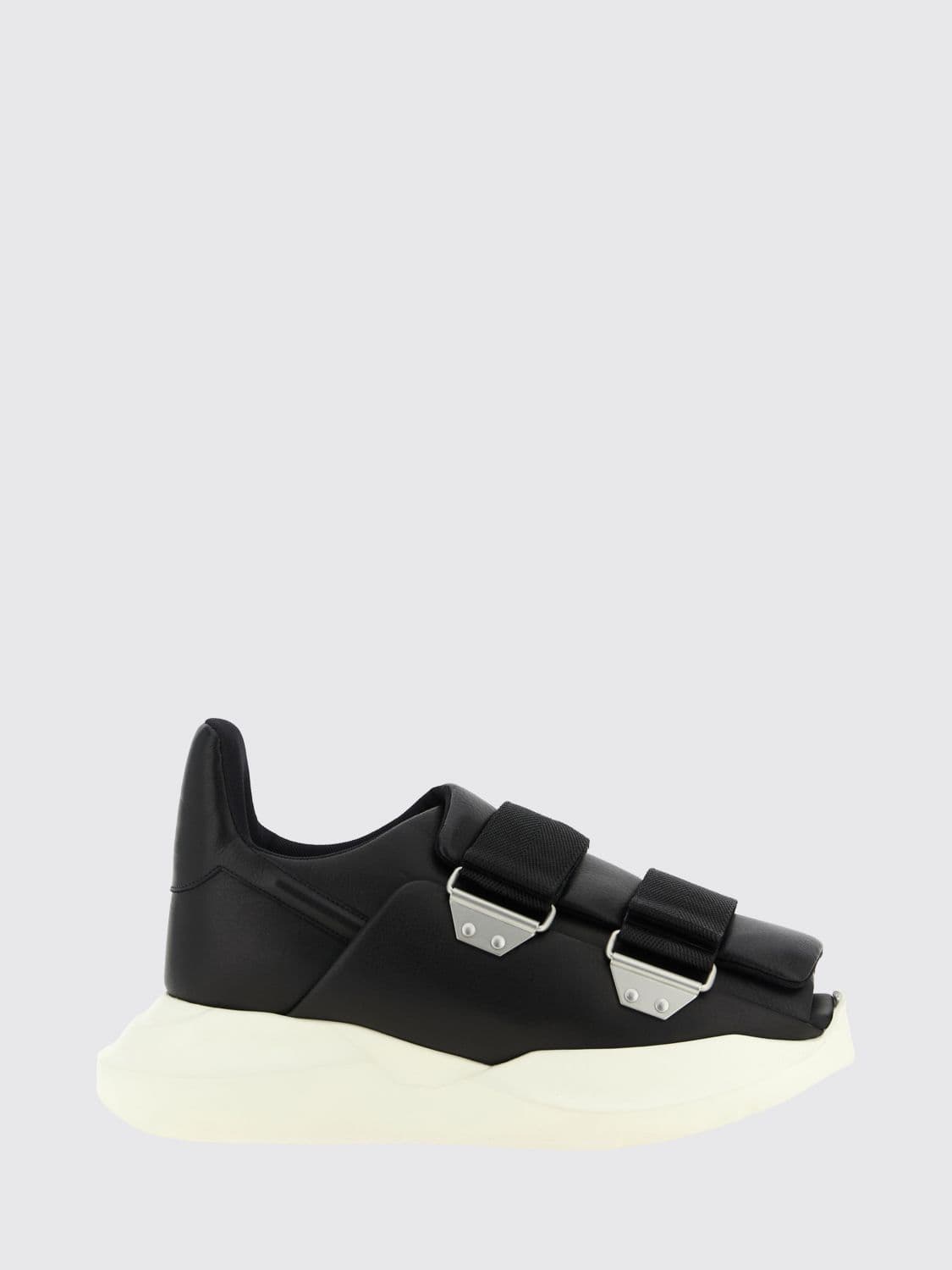 Rick Owens Strap Leather Sneakers