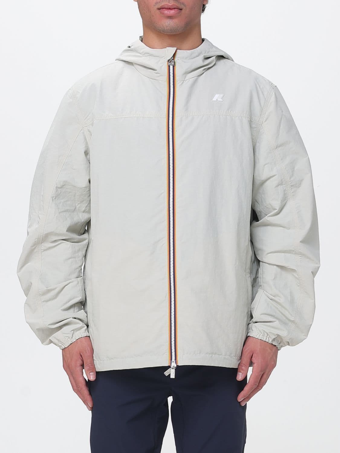 K-Way Jake Reversible Hooded Windbreaker